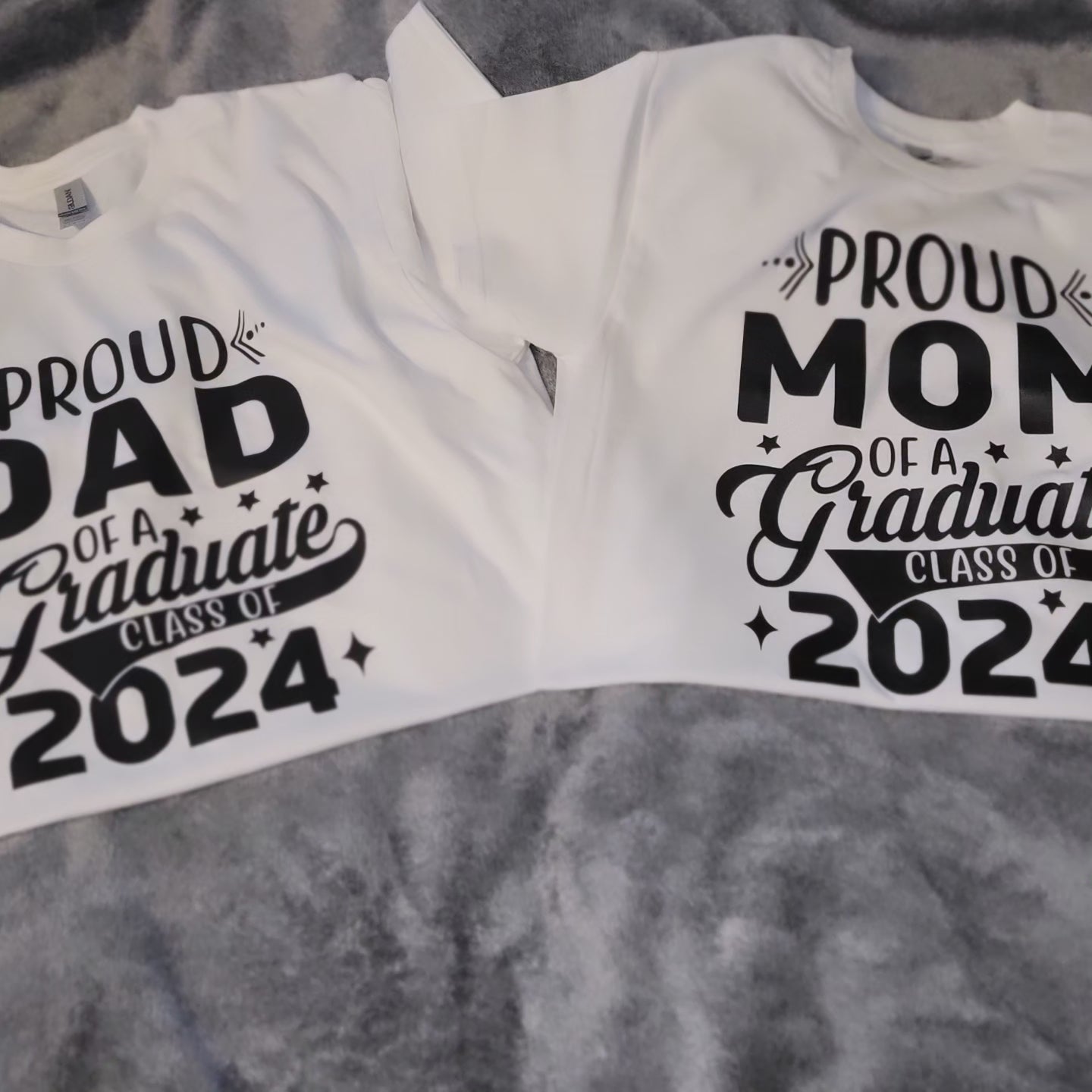 Proud Dad/Mom Screenprint Transfer